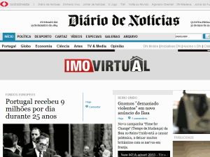 Diário de Notícias - home page