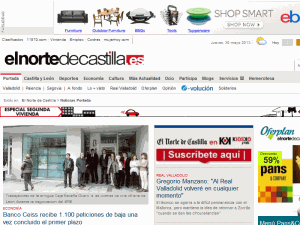 El Norte de Castilla - home page