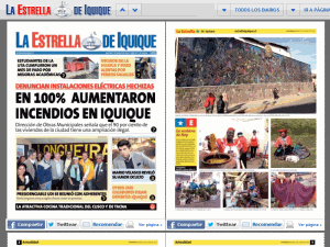 La Estrella de Iquique - home page