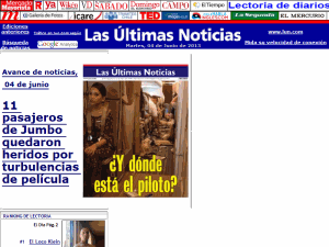 Las Últimas Notícias - home page