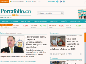 Portafolio - home page