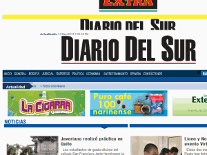 Diário del Sur - home page