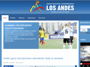 Los Andes - home page