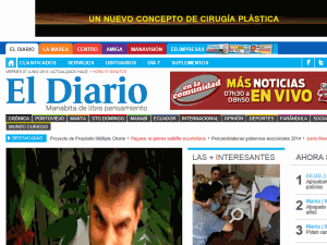 El Diário - home page