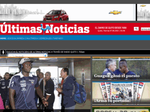 Ultimas Notícias - home page