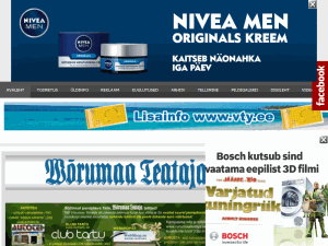 Võrumaa Teataja - home page