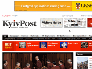 Kyiv Post - home page