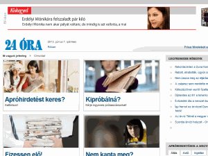 24 Óra - home page