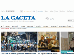 La Gaceta - home page