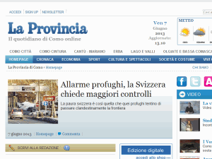 La Provincia di Como - home page