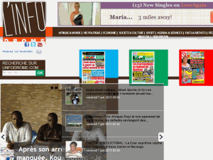 Soir Info - home page