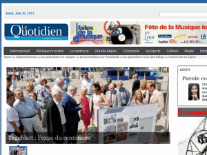 Le Quotidien - home page