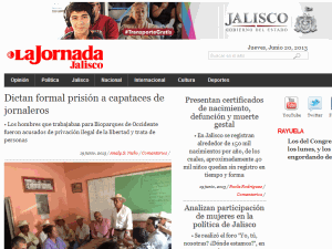 La Jornada Jalisco - home page