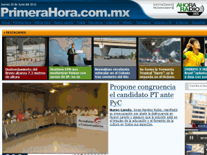 Primera Hora - home page