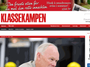 Klassekampen - home page