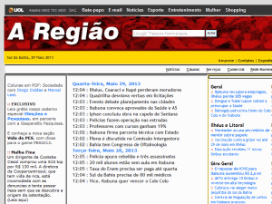 A Região - home page