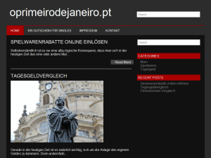 O Primeiro de Janeiro - home page