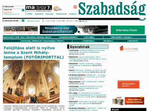 Szabadsag - home page