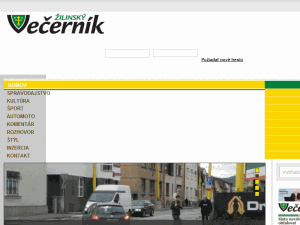 Zilinsky Vecernik - home page