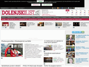 Dolenjski List - home page