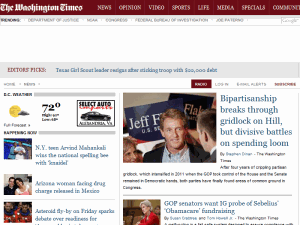 The Washington Times - home page