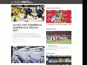 L'Impartial et L'Express - home page