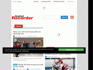 Romford Recorder - home page