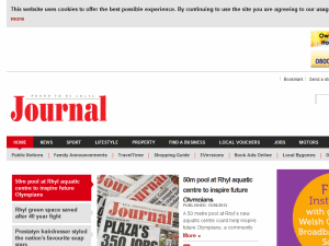 Rhyl Prestatyn and Abergele Journal - home page