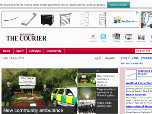 Leamington Spa Courier - home page