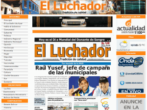 El Luchador - home page