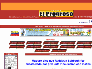 El Progreso - home page