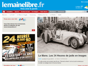 Le Maine libre - home page