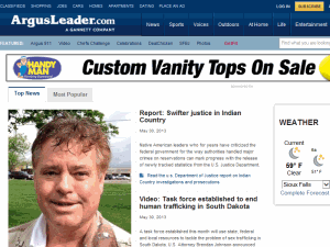 The Argus Leader - home page