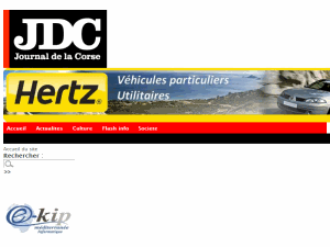 Le Journal de la Corse - home page