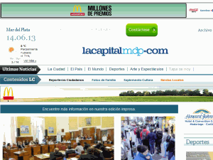 La Capital - home page