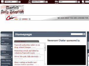 Bluefield Daily Telegraph - home page