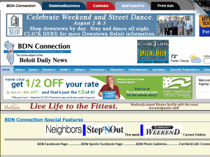 Beloit Daily News - home page