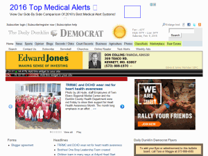 The Daily Dunklin Democrat - home page