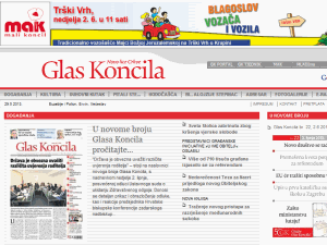 Glas Koncila - home page