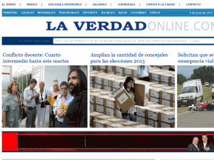 La Verdad - home page