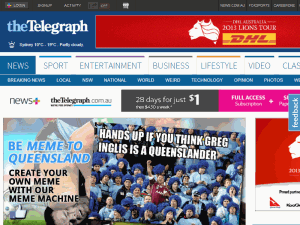 The Daily Telegraph - home page