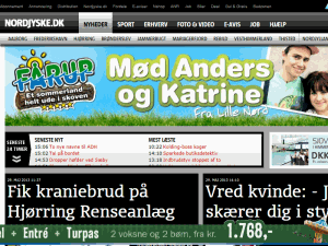 Nordjyske Stiftstidende - home page