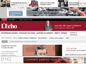 L'Echo - home page