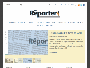 The Reporter - home page