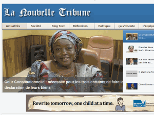 La Nouvelle Tribune - home page