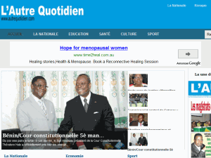 L'Autre Quotidien - home page