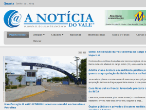 A Notícia do Vale - home page