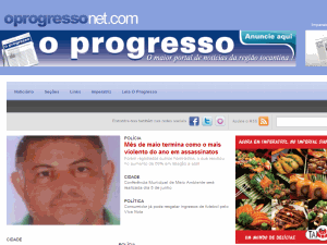 O Progresso - home page