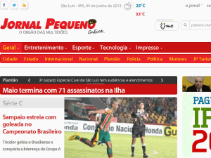 Jornal Pequeno - home page