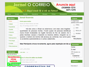 O Correio - home page